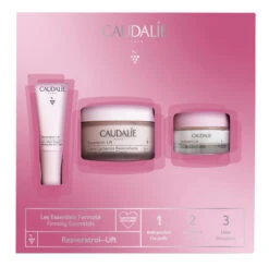 CAUDALIE RESVERATROL LIFT COFANETTO CASHMERE XMAS 2022 CREMA 50 ML + CREMA NOTTE 15 ML + CREMA OCCHI 5 ML