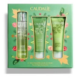 CAUDALIE COFANETTO FLEUR DE VIGNE PROFUMO 50 ML + CREMA CORPO 50 ML + GEL DOCCIA 50 ML