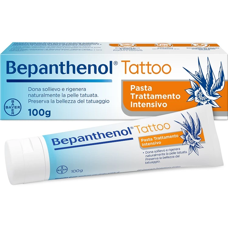 BEPANTHENOL TATTOO PASTA TRATTAMENTO INTENSIVO 100 G 1 BEPANTHENOL TATTOO PASTA TRATTAMENTO INTENSIVO 100 G