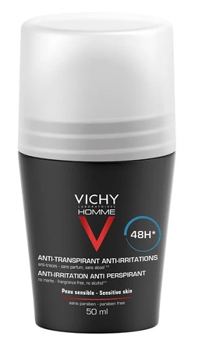 VICHY HOMME DEODORANTE UOMO ROLL-ON PELLE SENSIBILE 50 ML 1 VICHY HOMME DEODORANTE UOMO ROLL-ON PELLE SENSIBILE 50 ML