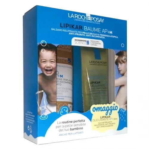 LA ROCHE POSAY LIPIKAR BAUME AP+ M PAP 200 ML + OLIO 100 ML COFANETTO 1 LA ROCHE POSAY LIPIKAR BAUME AP+ M PAP 200 ML + OLIO 100 ML COFANETTO
