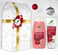 DR ORGANIC MELOGRANO COFANETTO 2 PEZZI DR ORGANIC MELOGRANO BAGNODOCCIA + DR ORGANIC MELOGRANO LOZIONE CORPO