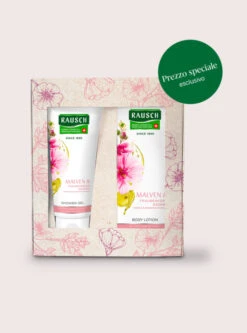 RAUSCH CONFEZIONE REGALO MALVA 2022 1 SHOWER GEL 200 ML + 1 BODY LOTION 200 ML