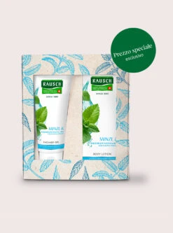 RAUSCH CONFEZIONE REGALO MENTA 2020 1 SHOWER GEL 200 ML + 1 BODY LOTION 200 ML